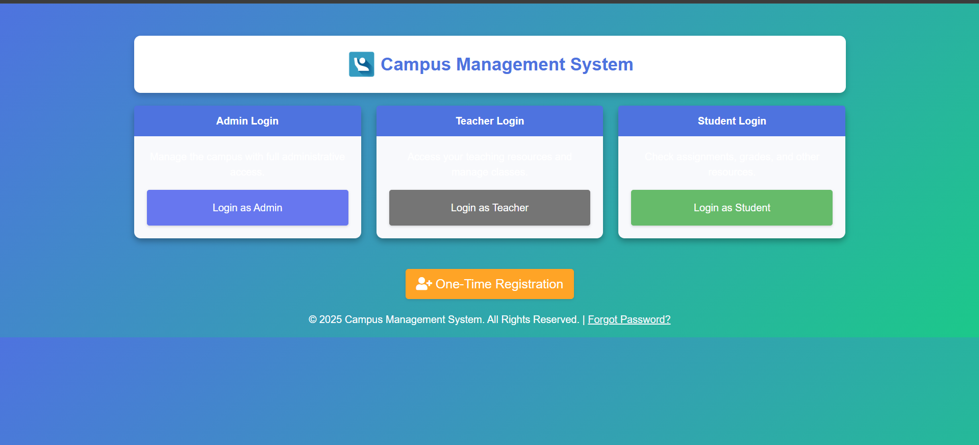 College Management System